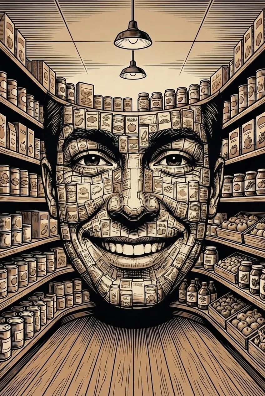 Field guide illustration: The Human-Only Brand
